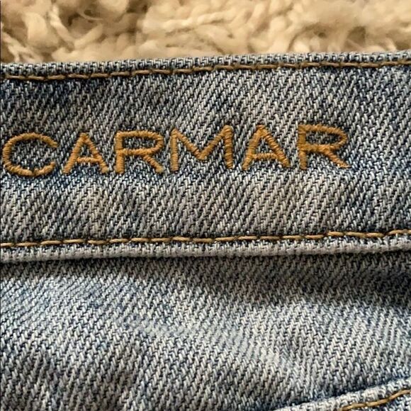 CARMAR  Anthropologie Distressed Cut-off Shorts - Picture 7 of 8